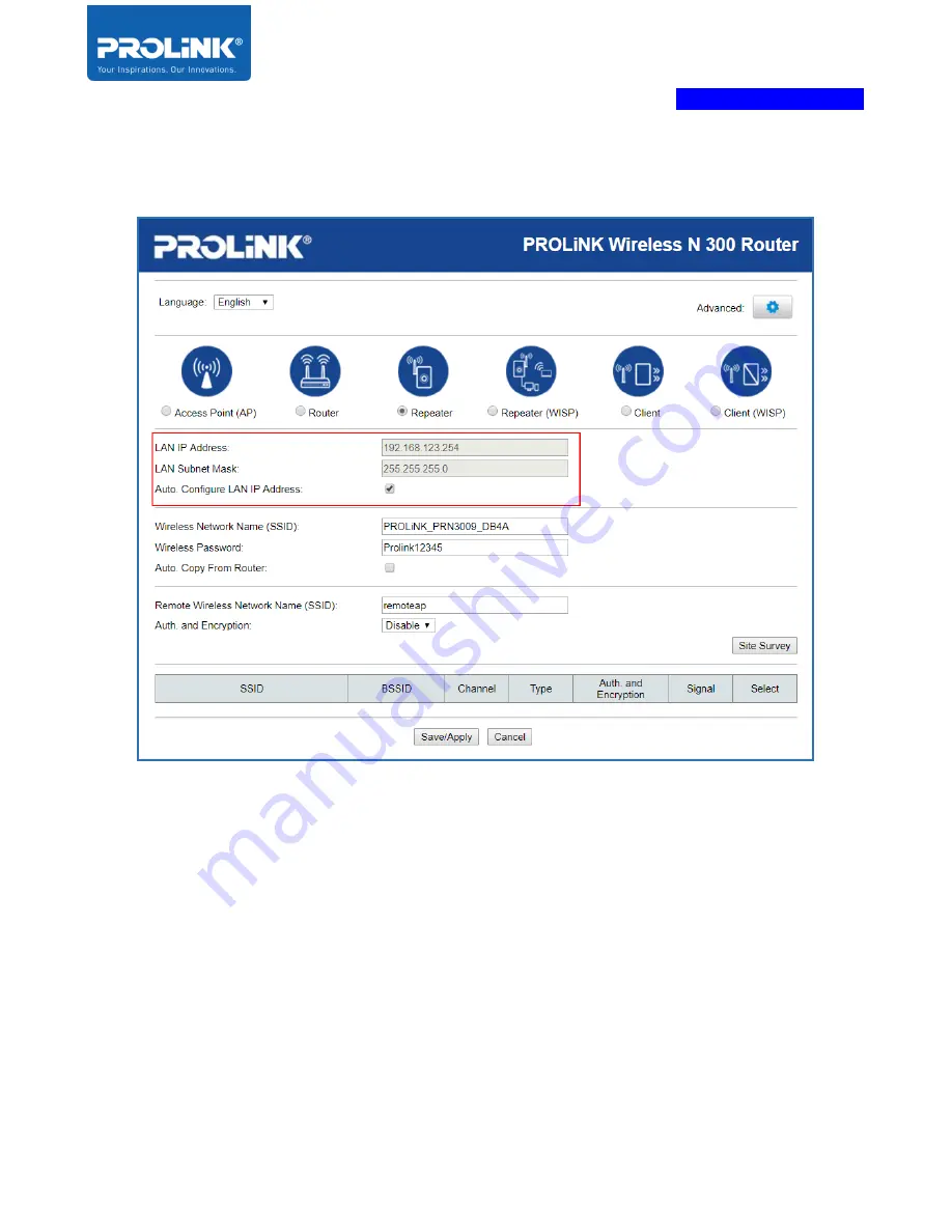 PROLiNK PRN3009 Скачать руководство пользователя страница 29