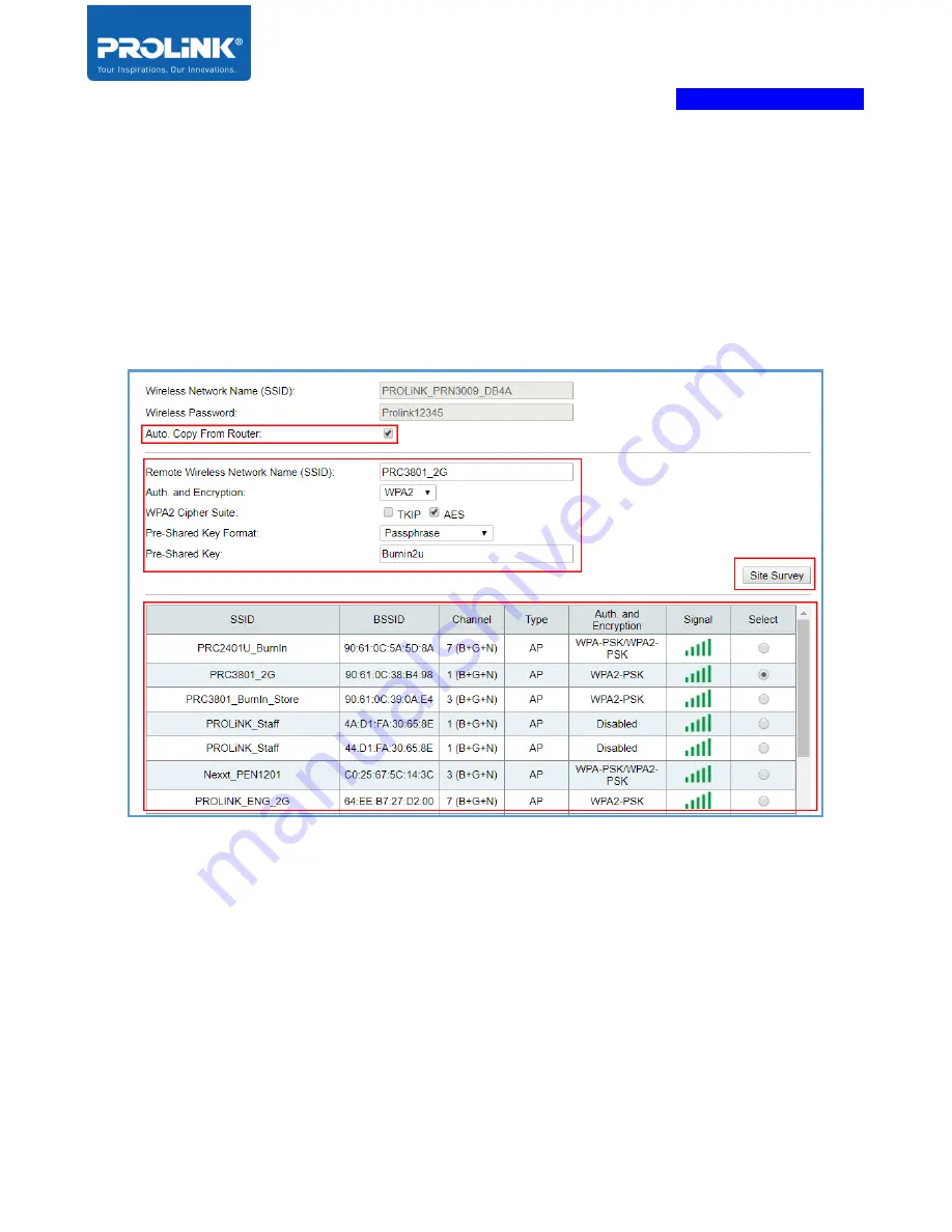 PROLiNK PRN3009 Product User Manual Download Page 34