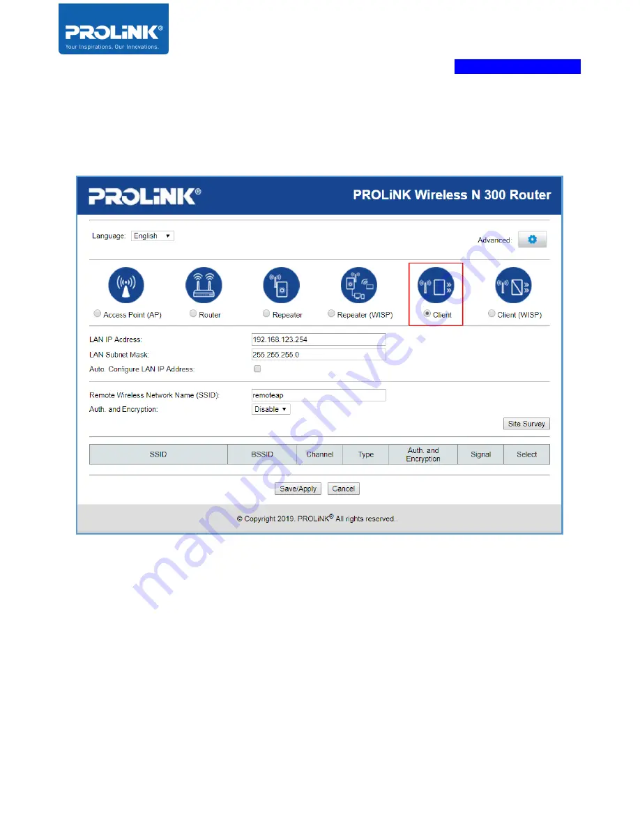 PROLiNK PRN3009 Product User Manual Download Page 35