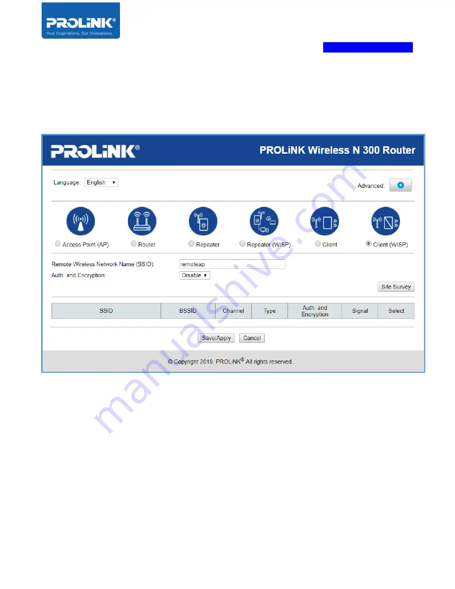 PROLiNK PRN3009 Product User Manual Download Page 38