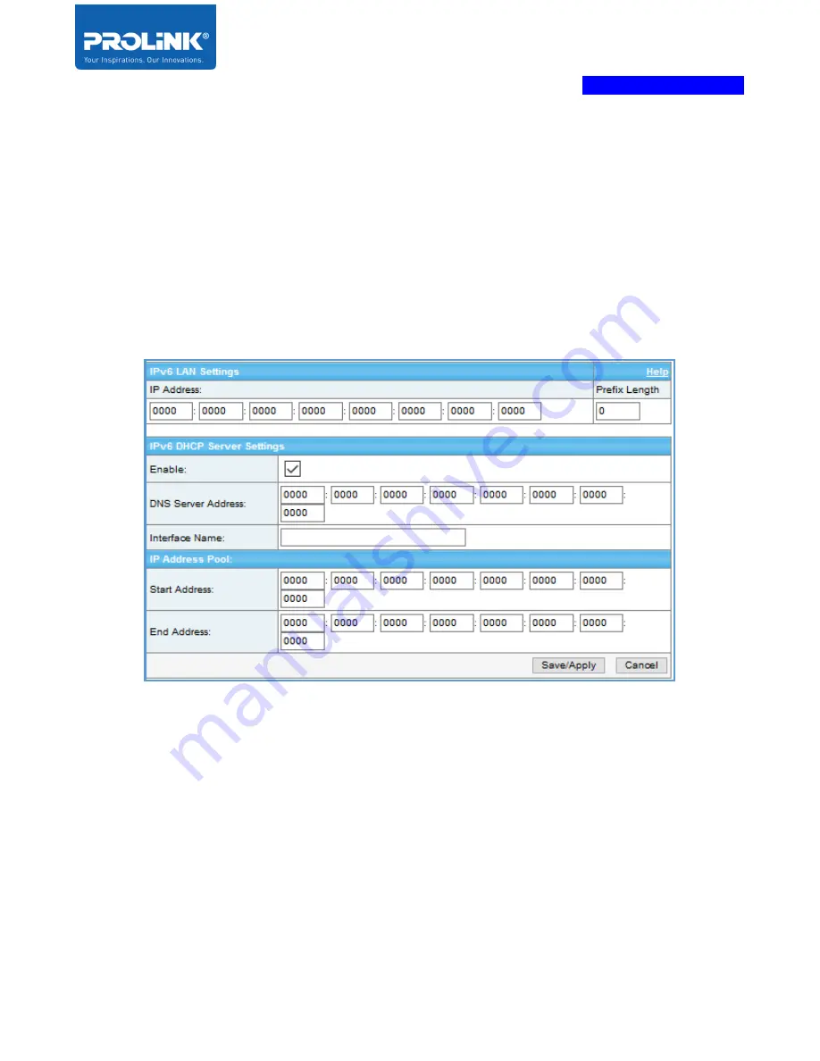 PROLiNK PRN3009 Product User Manual Download Page 67