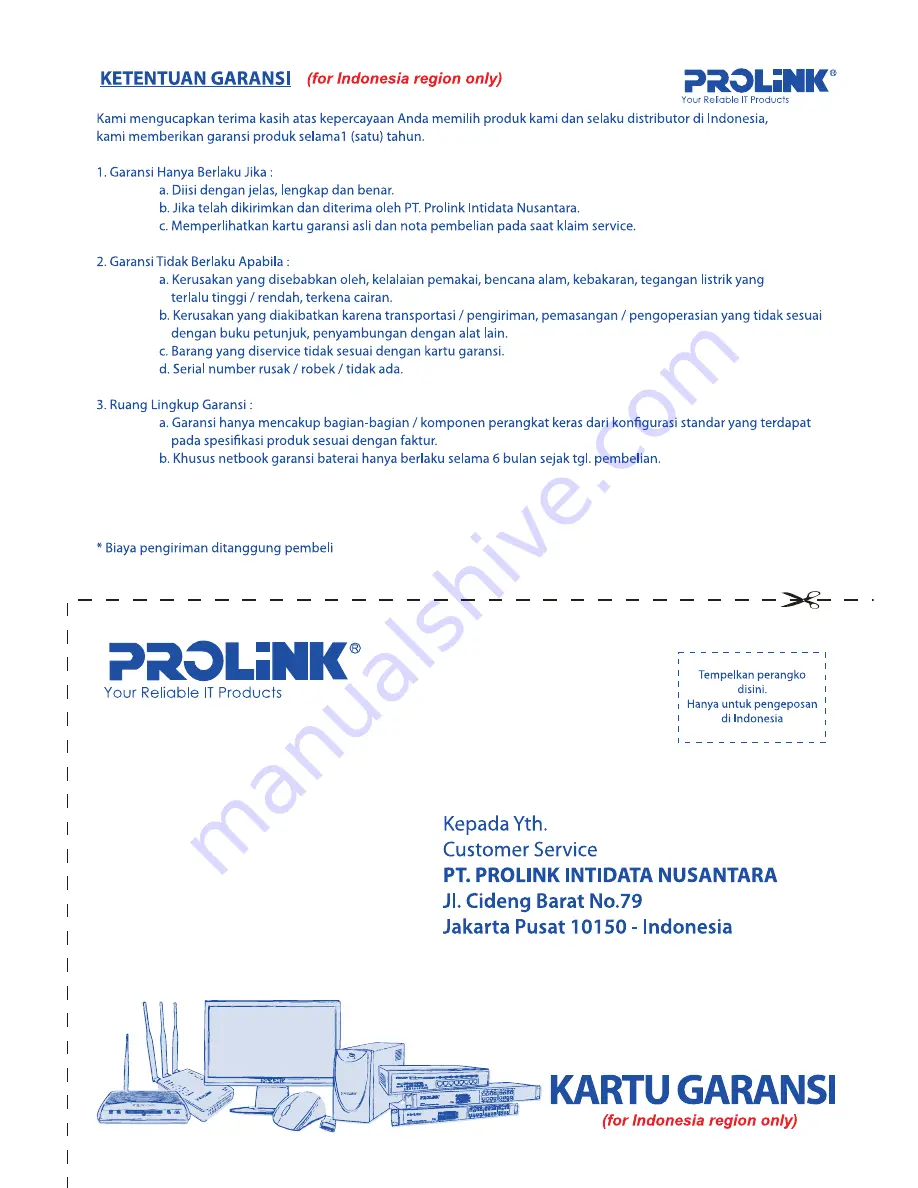 PROLiNK PRO1201SFC Quick Start Manual Download Page 15