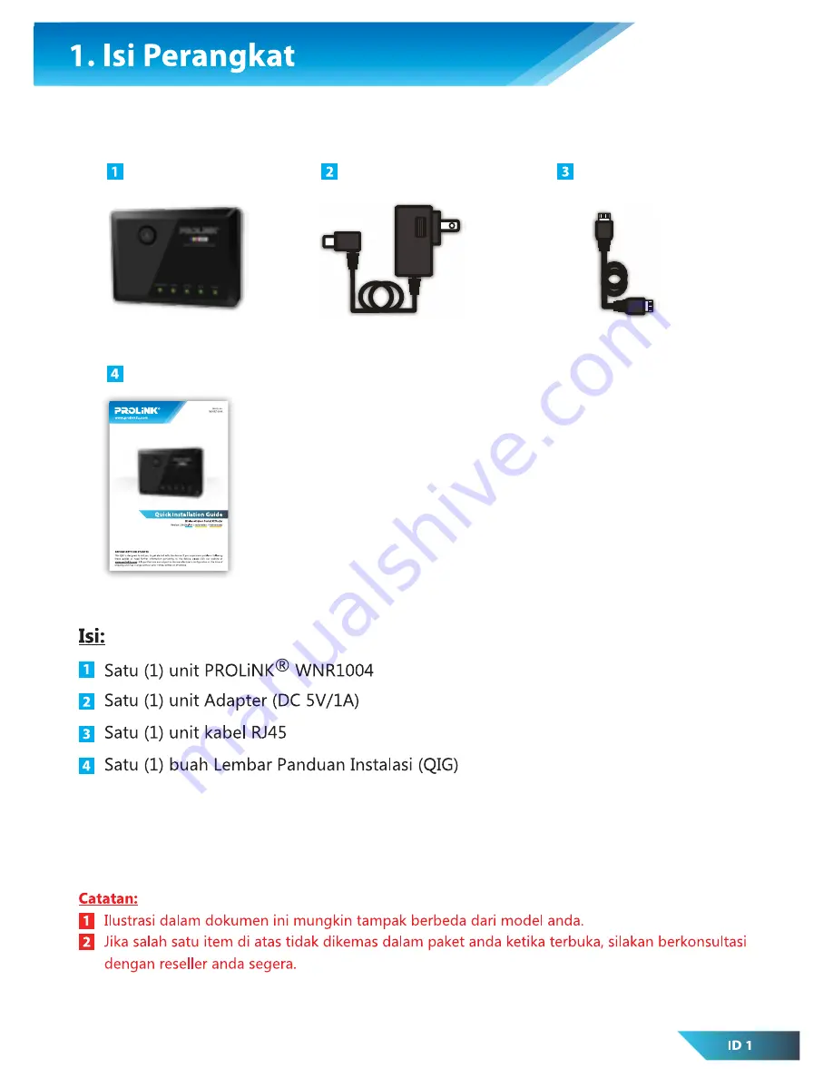 PROLiNK WNR1004 Скачать руководство пользователя страница 8