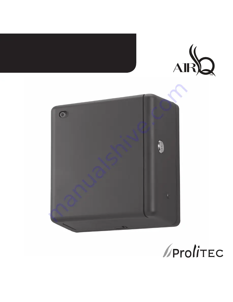 Prolitec Air/Q 310 Скачать руководство пользователя страница 1