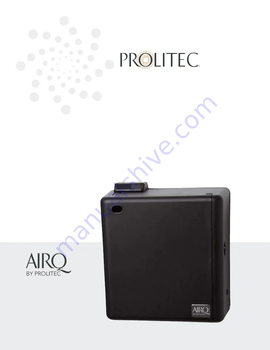 Prolitec AirQ 380 Скачать руководство пользователя страница 1