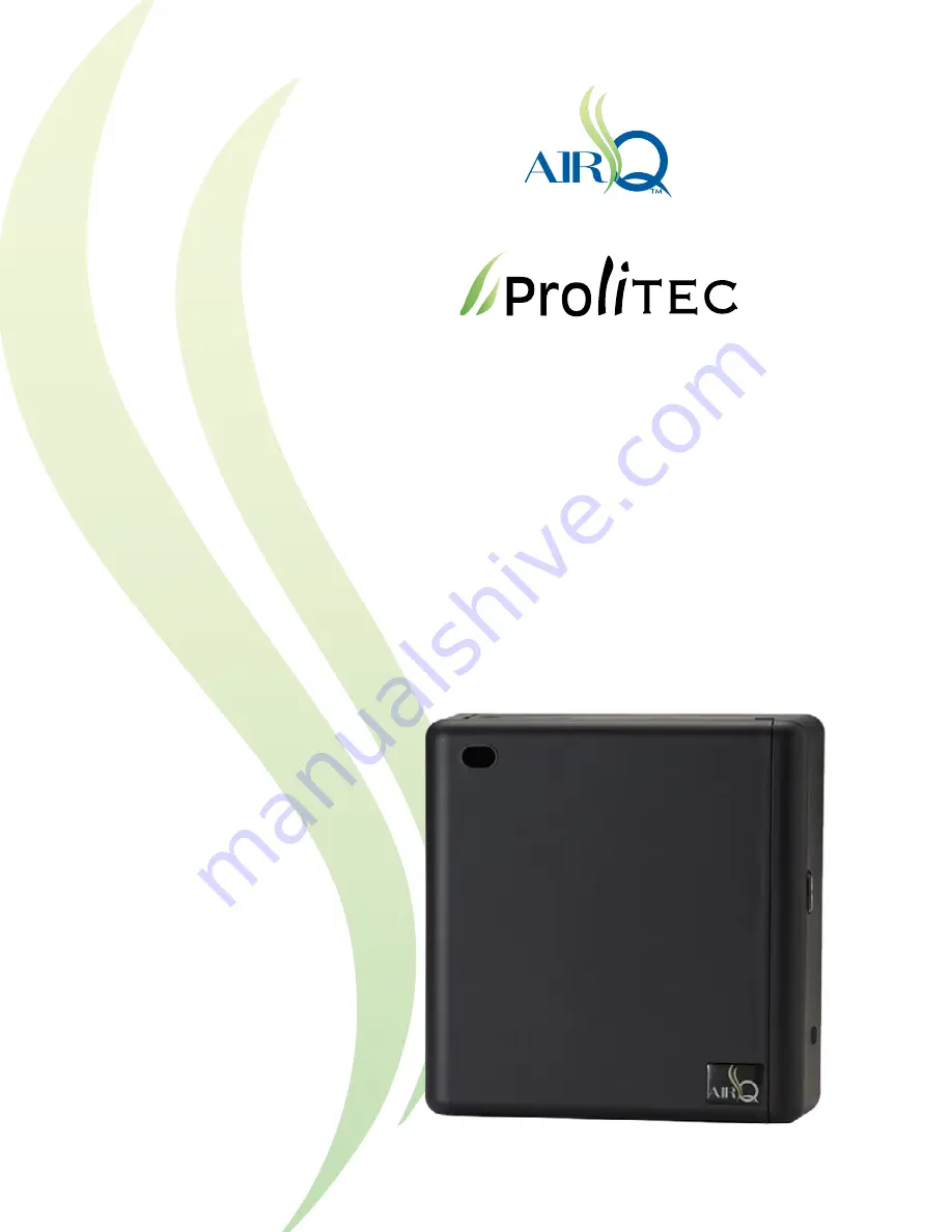 Prolitec AirQ AQ550 Скачать руководство пользователя страница 1