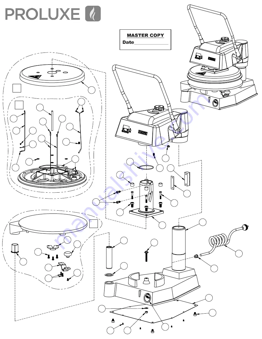 Proluxe DP1100AUB Operation Manual Download Page 12