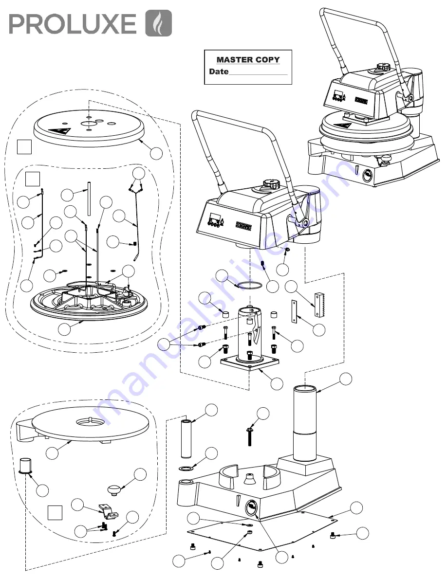 Proluxe DP1100MA Operation Manual Download Page 12