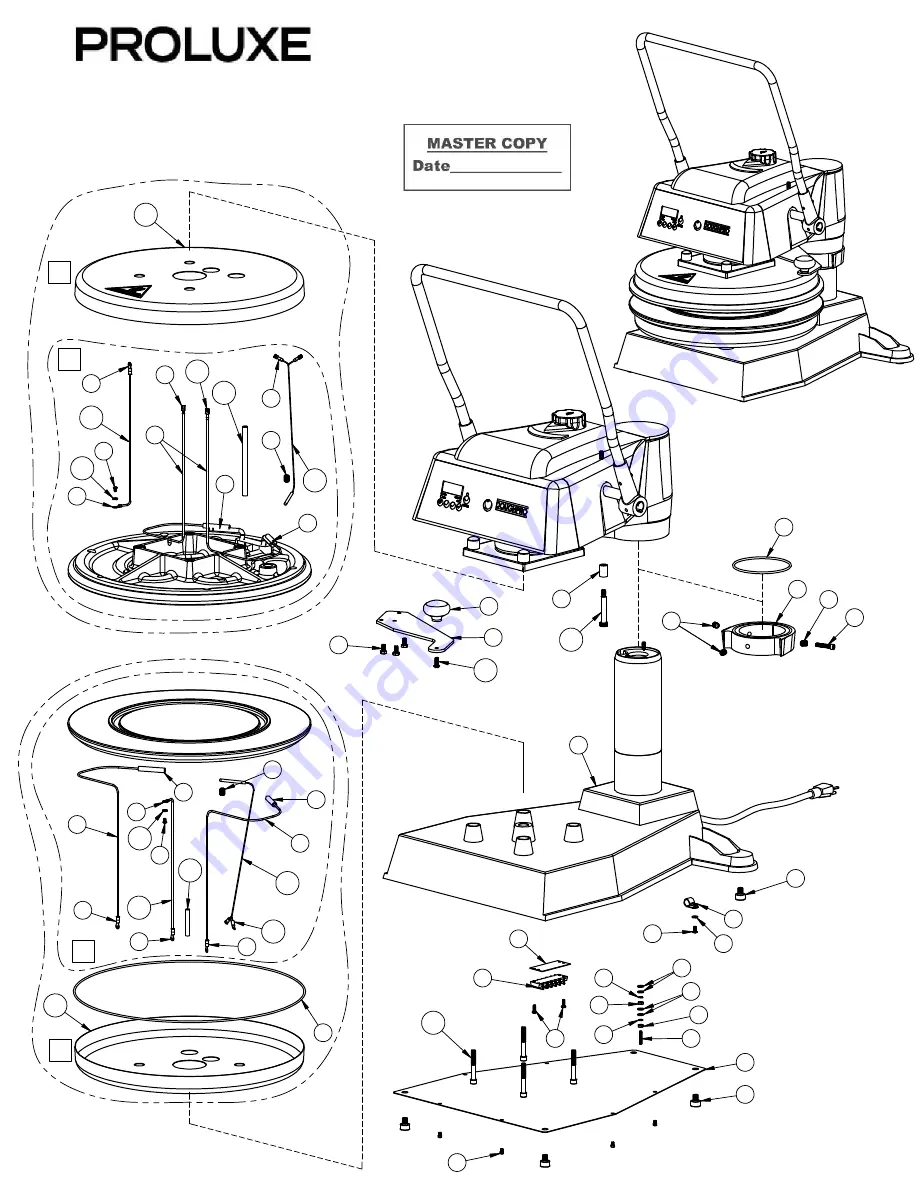 Proluxe DP2000CKE Operation Manual Download Page 11