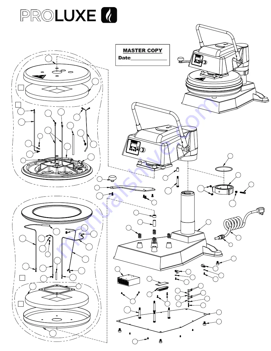 Proluxe DP2010PID Operation Manual Download Page 8