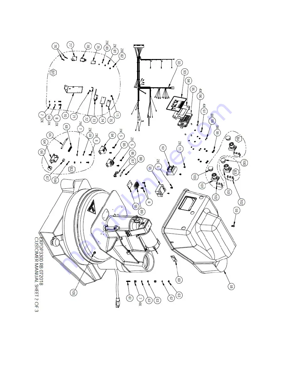 Proluxe Impact X1 DP3300 Operation Manual Download Page 11