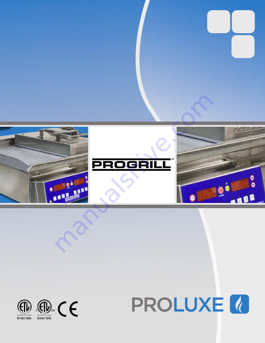 Proluxe PROGRILL SL1577PA Скачать руководство пользователя страница 1