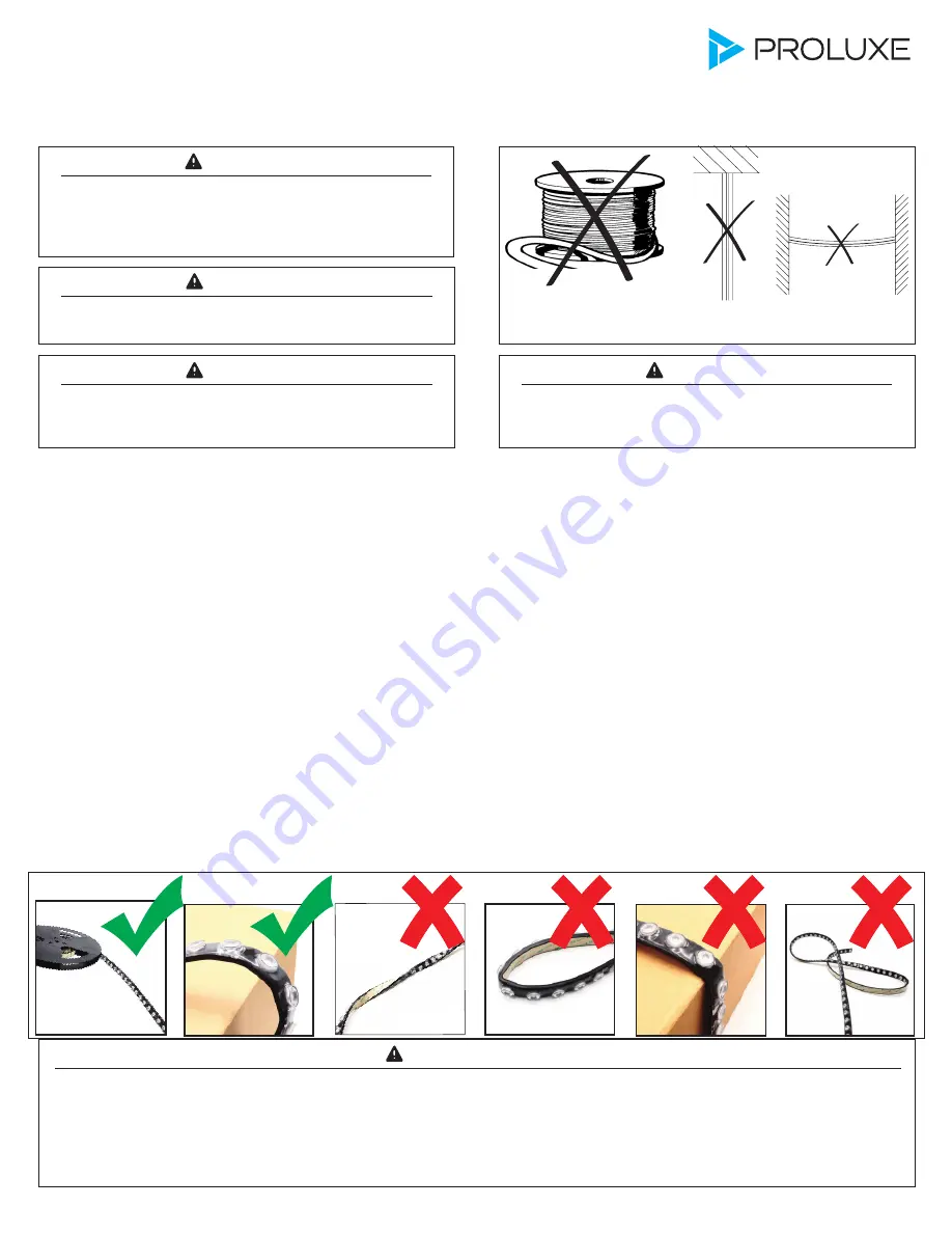 Proluxe Senik Flex Quick Start Manual Download Page 1