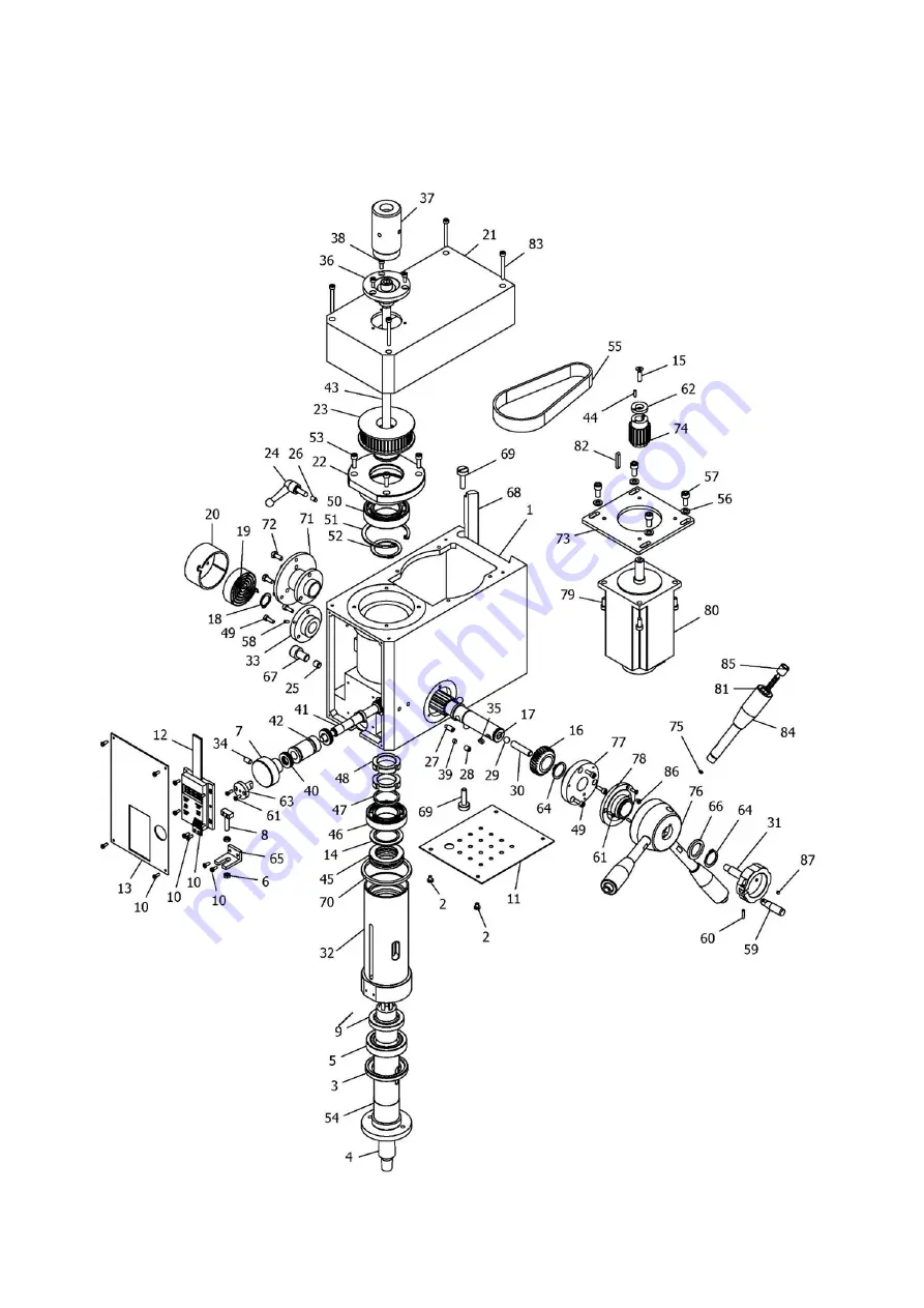 Promac PBM-1839BDV Operating Instructions Manual Download Page 15