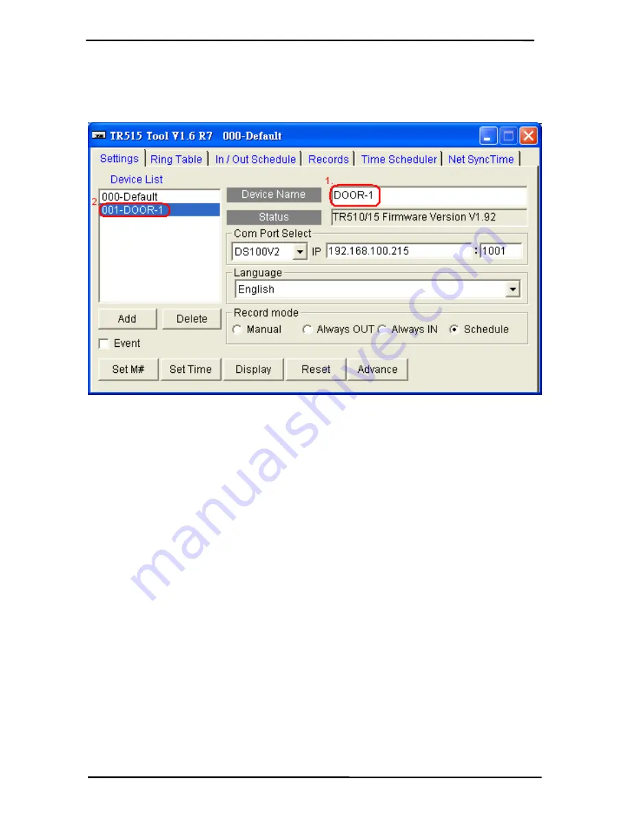 Promag TR510E Manual Download Page 58