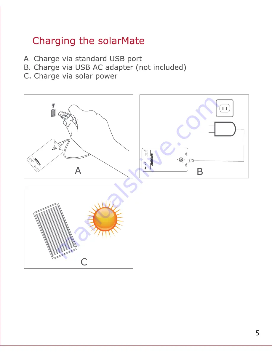 Promate solarMate User Manual Download Page 6