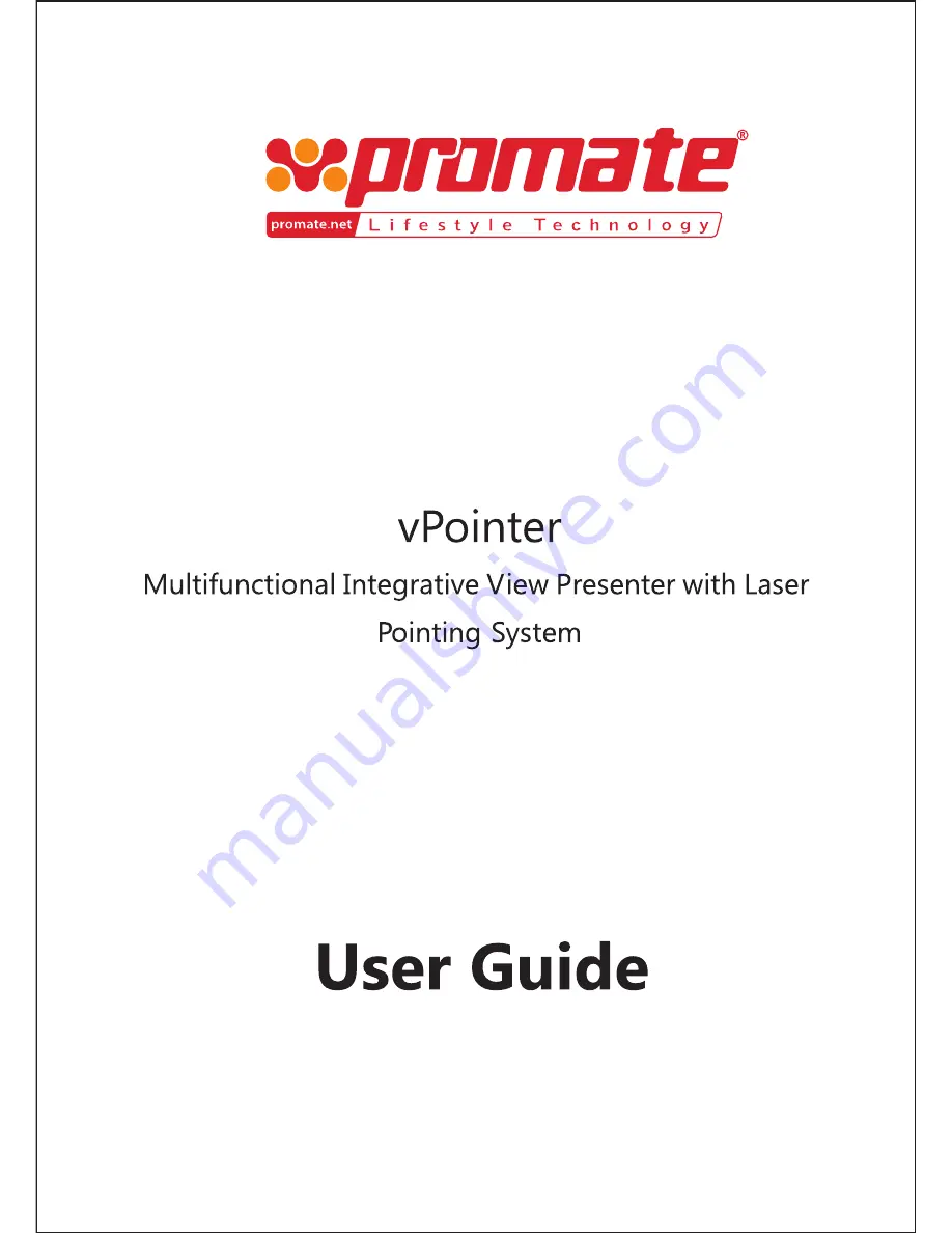 Promate vPointer User Manual Download Page 2