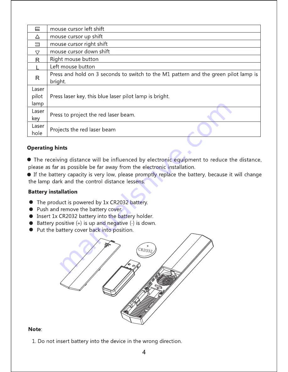 Promate vPointer User Manual Download Page 6