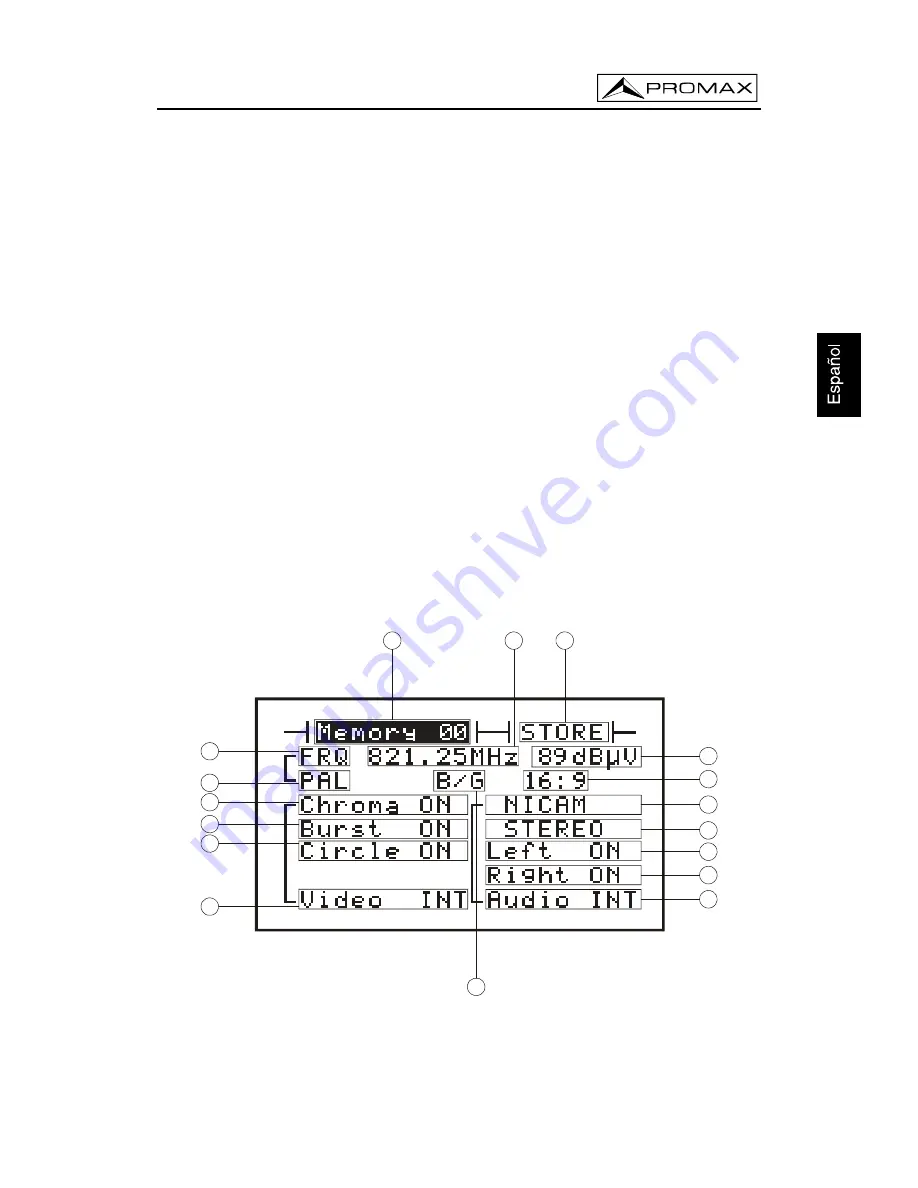 Promax GV-798+ Instruction Manual Download Page 30