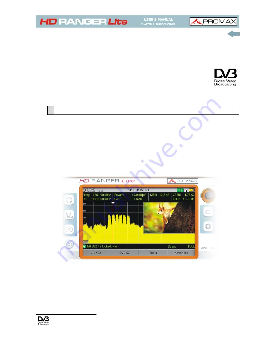 Promax HD Ranger Lite User Manual Download Page 9