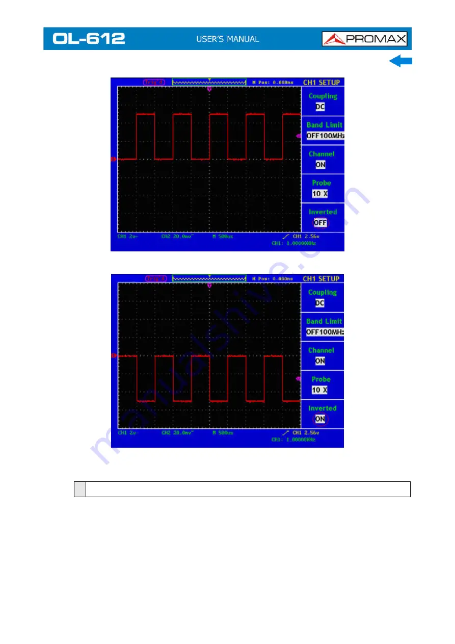 Promax OL-612 User Manual Download Page 36