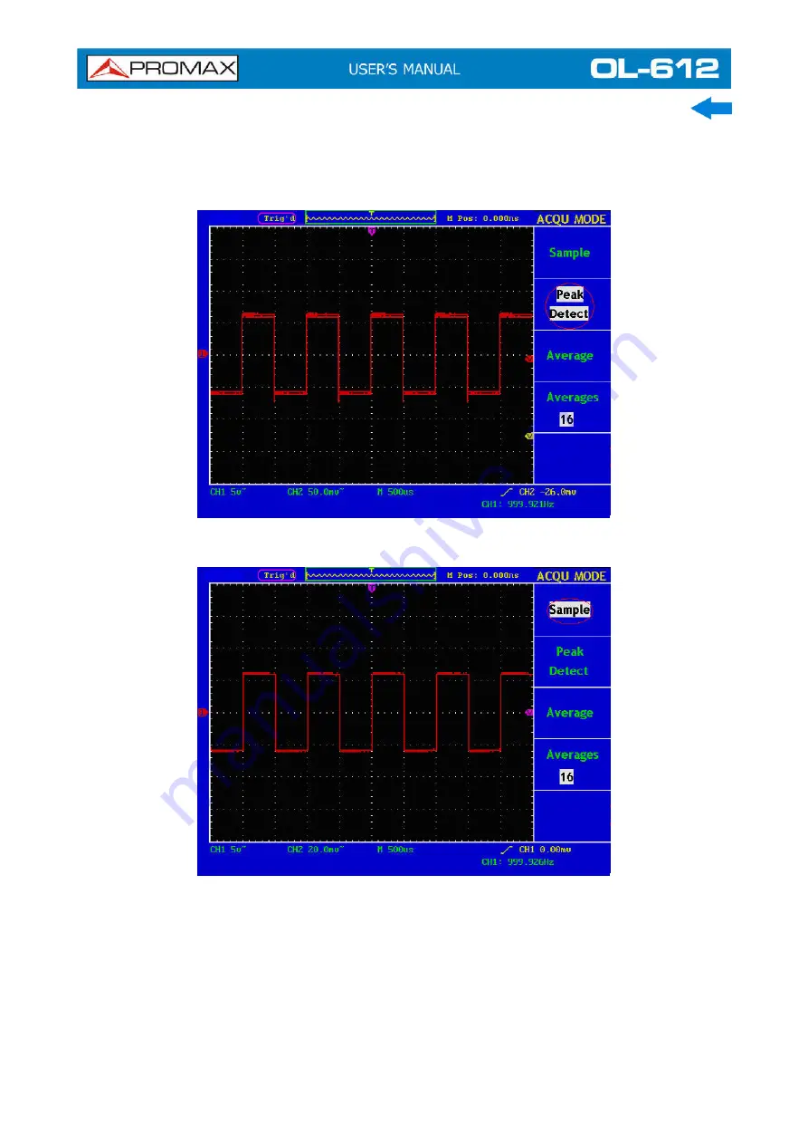 Promax OL-612 User Manual Download Page 61