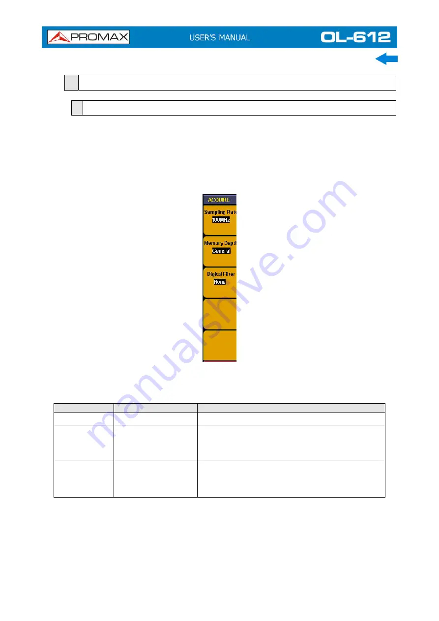 Promax OL-612 User Manual Download Page 83