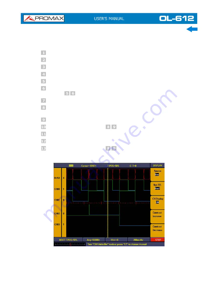 Promax OL-612 Скачать руководство пользователя страница 99