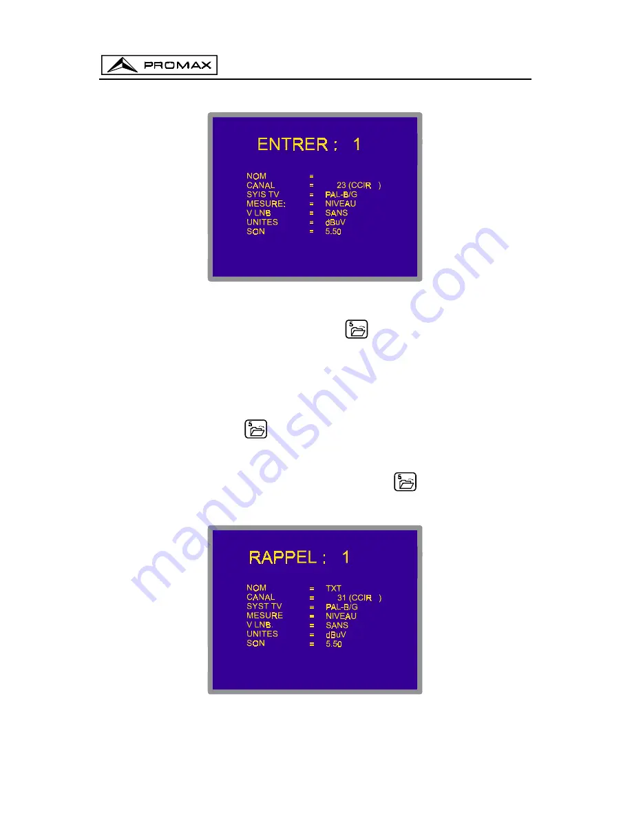 Promax PROLINK-4C Manual Download Page 318