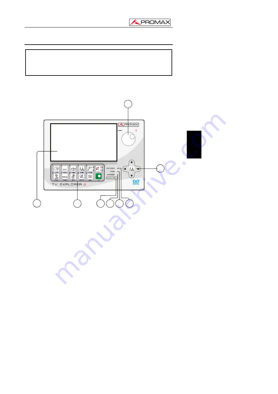 Promax TV EXPLORER II User Manual Download Page 22