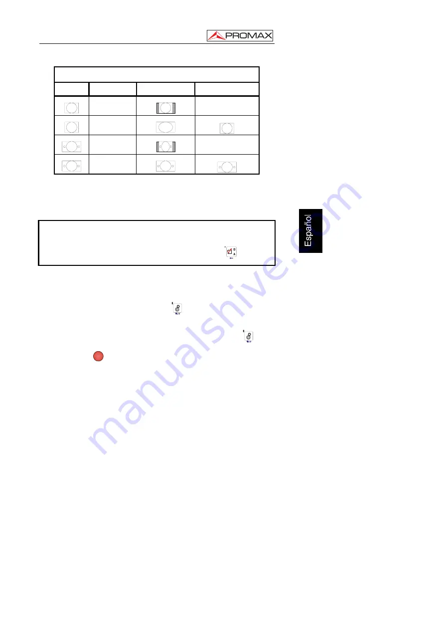 Promax US TV EXPLORER II User Manual Download Page 171