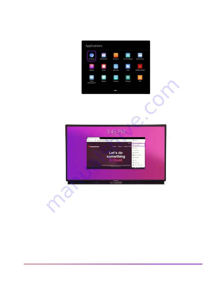 promethean ActivPanel 9 Premium Скачать руководство пользователя страница 64