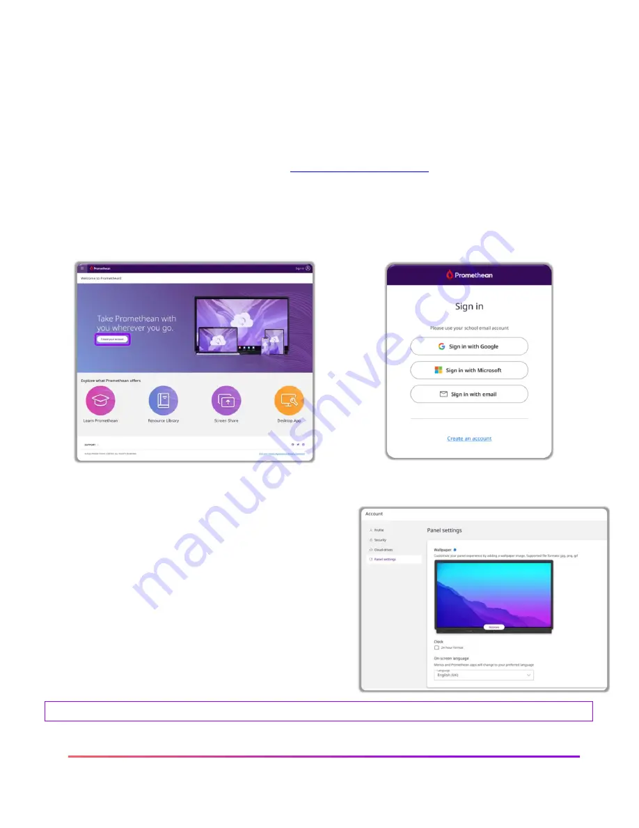 promethean ActivPanel 9 User Manual Download Page 16