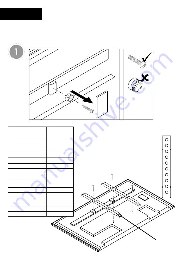 promethean ActivPanel APTMS-3 Assembly And Install Manual Download Page 10