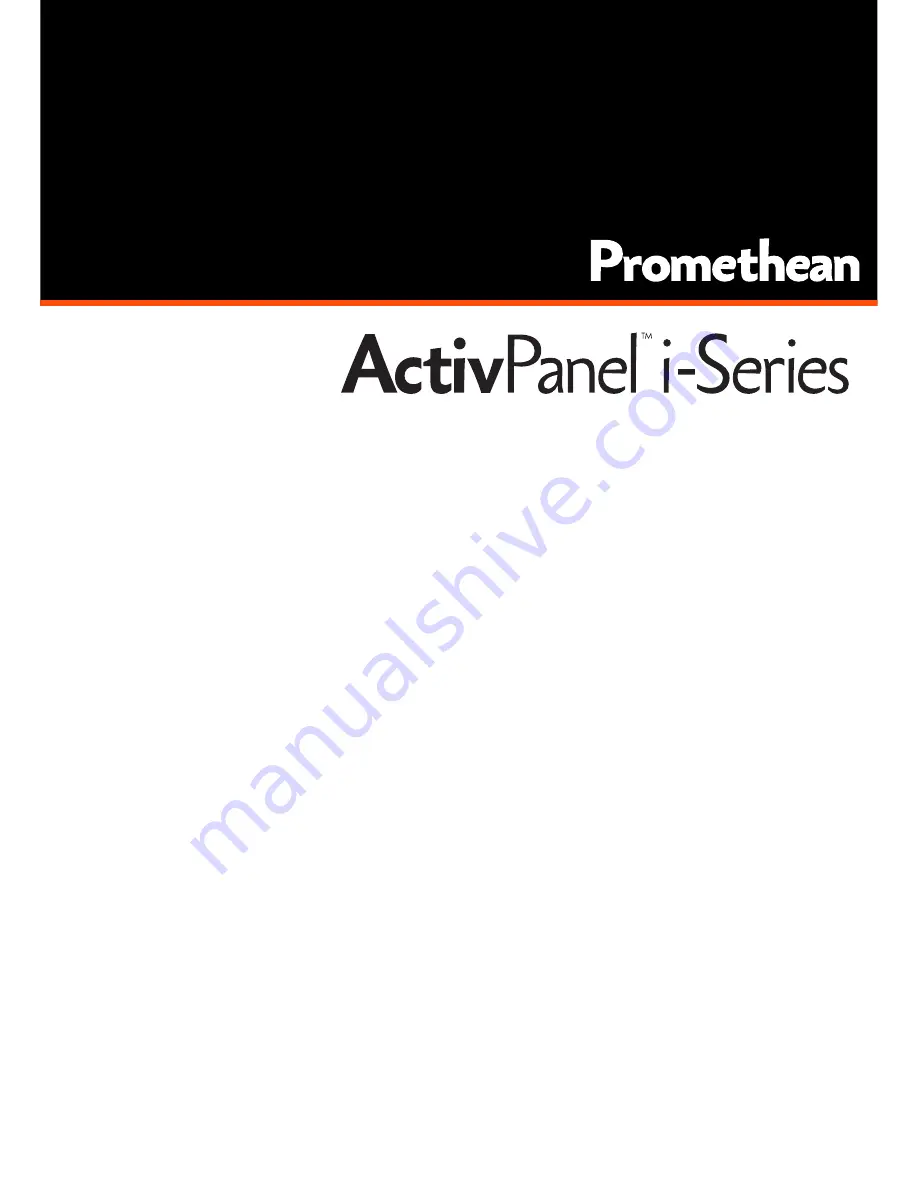 promethean ActivPanel OPS2-5P4R500H Install And User Manual Download Page 1