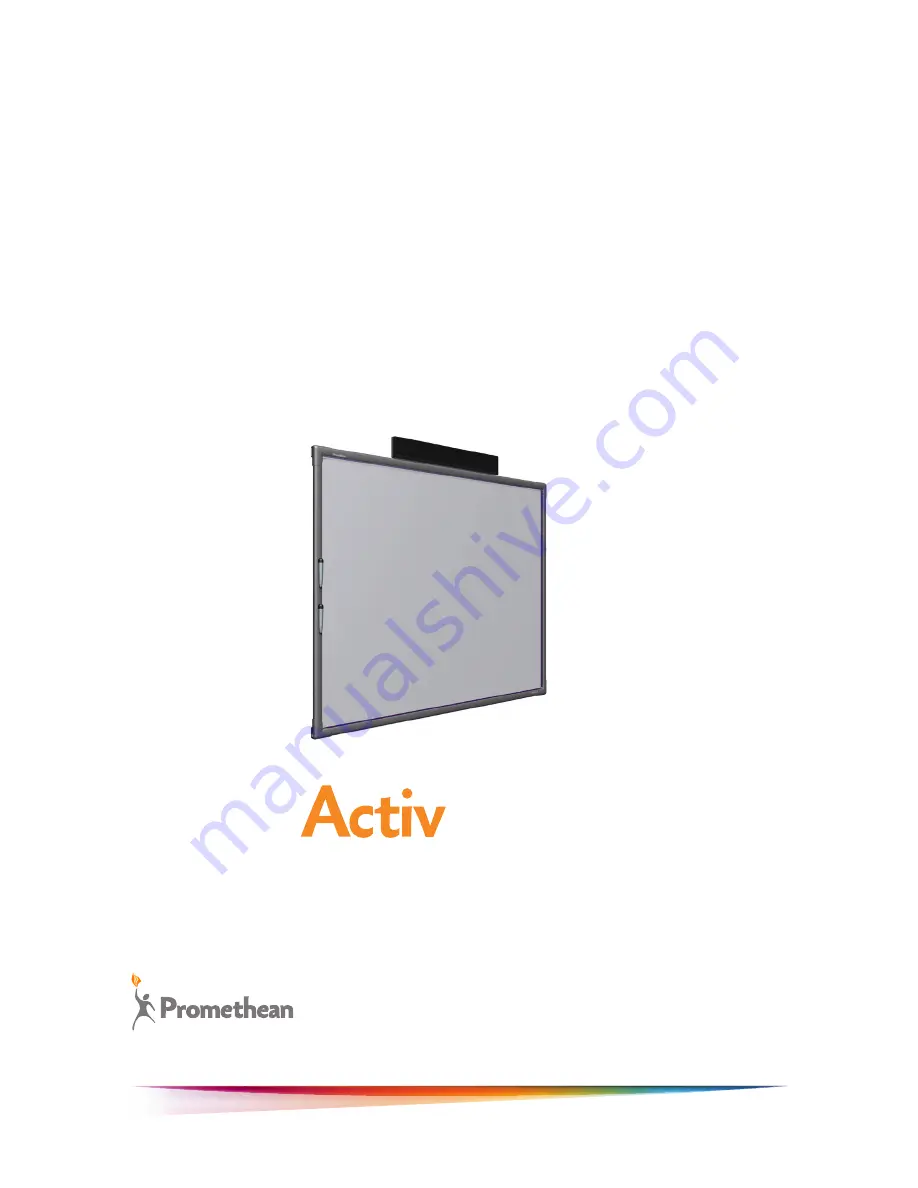 promethean ActivSoundBar TP1866 Installation And User Manual Download Page 1