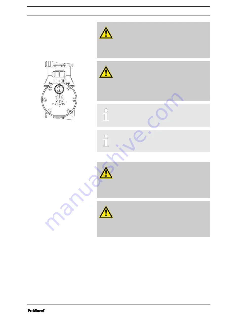 ProMinent 040830 SST Operating Instructions Manual Download Page 21