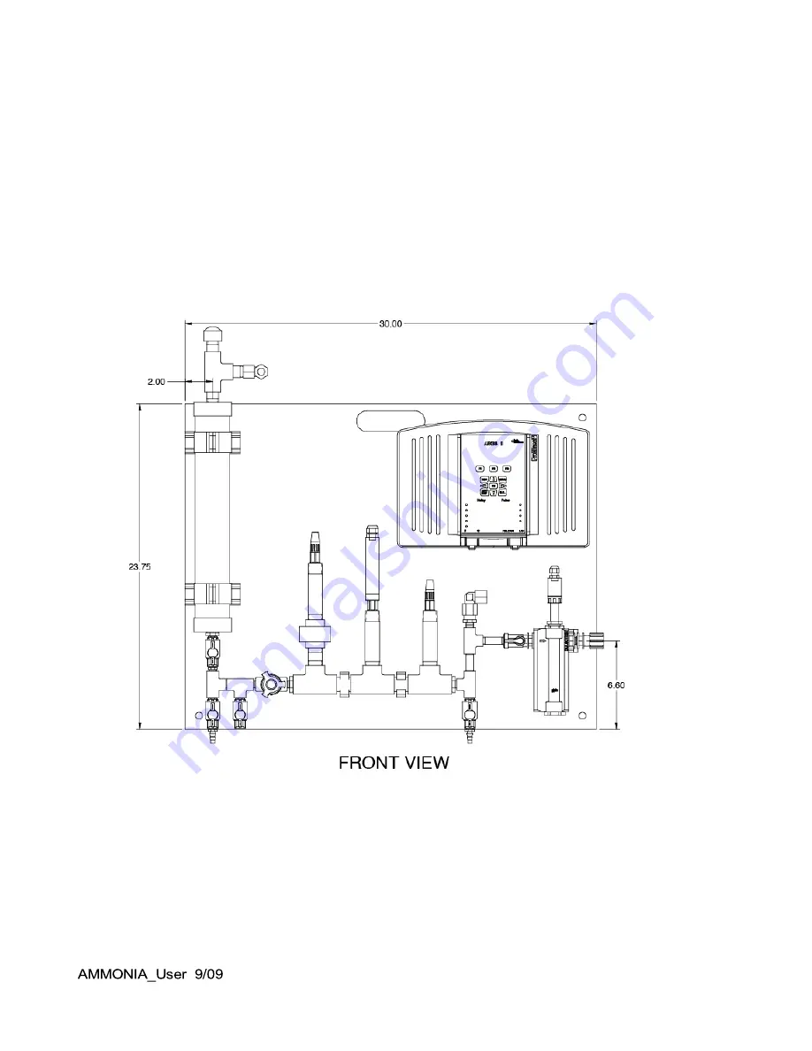 ProMinent Ammonia Operating Manual Download Page 62