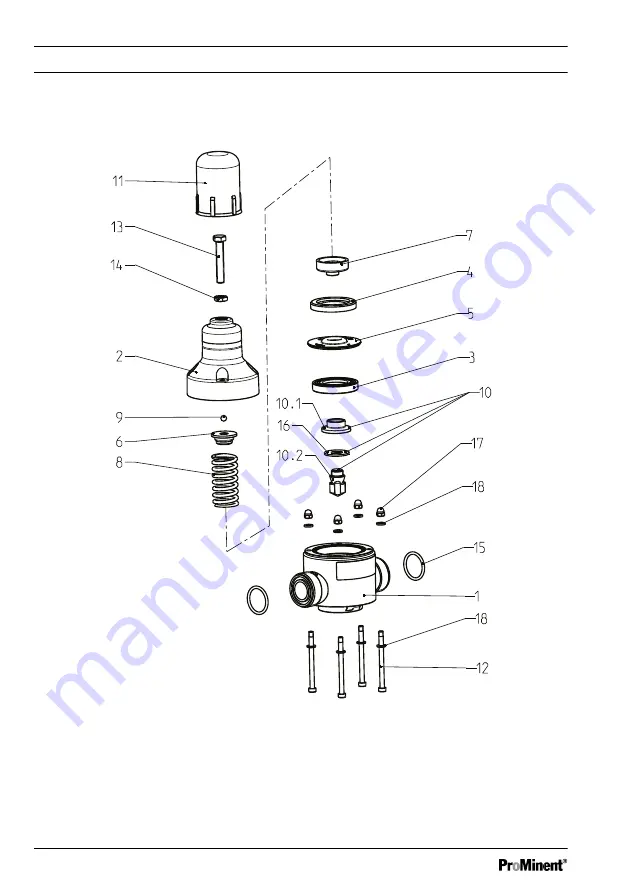 ProMinent DHV-U DN10 Скачать руководство пользователя страница 2