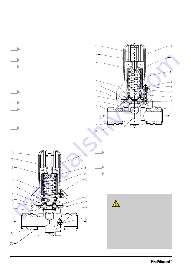 ProMinent DHV-U DN10 Скачать руководство пользователя страница 52