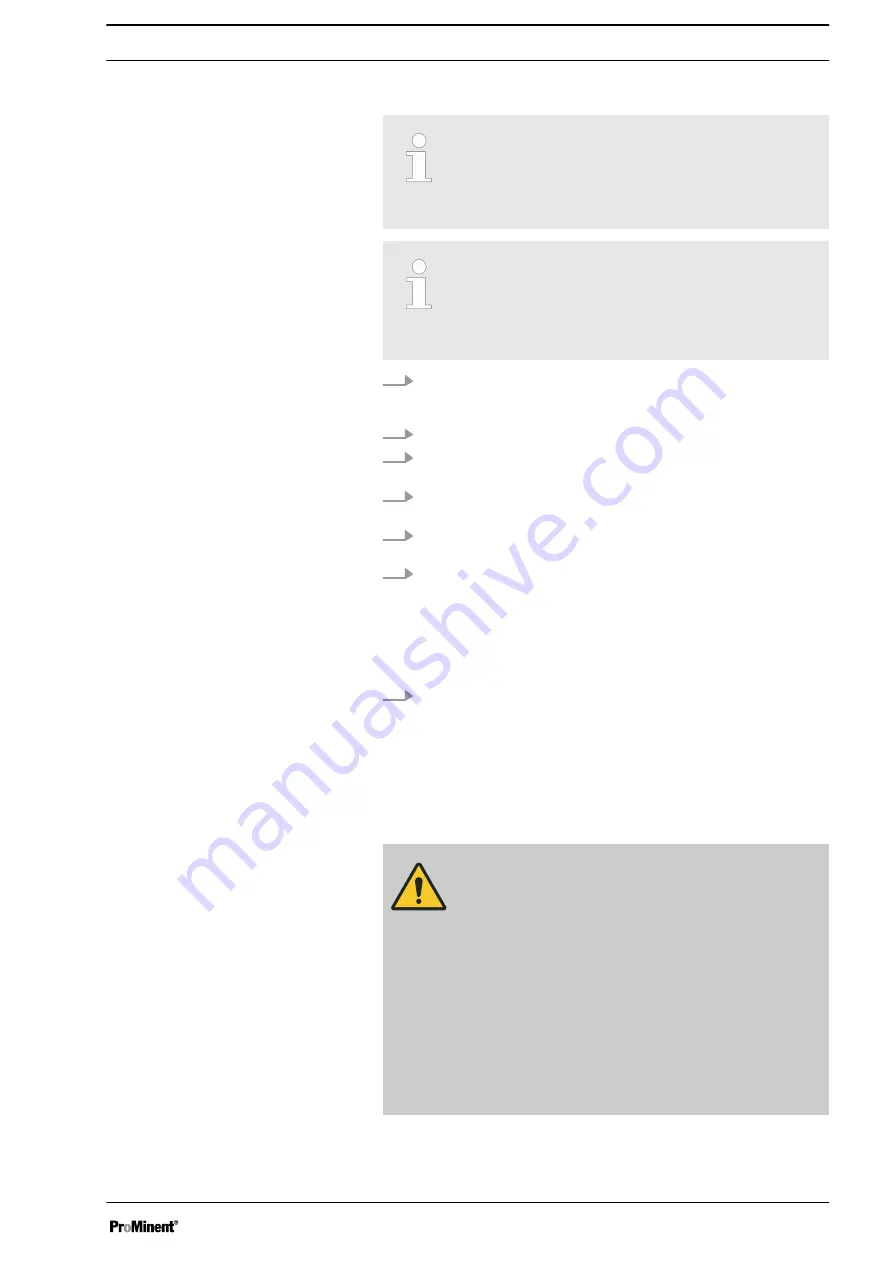 ProMinent DULCODOS DSWb S110 Assembly And Operating Instructions Manual Download Page 31