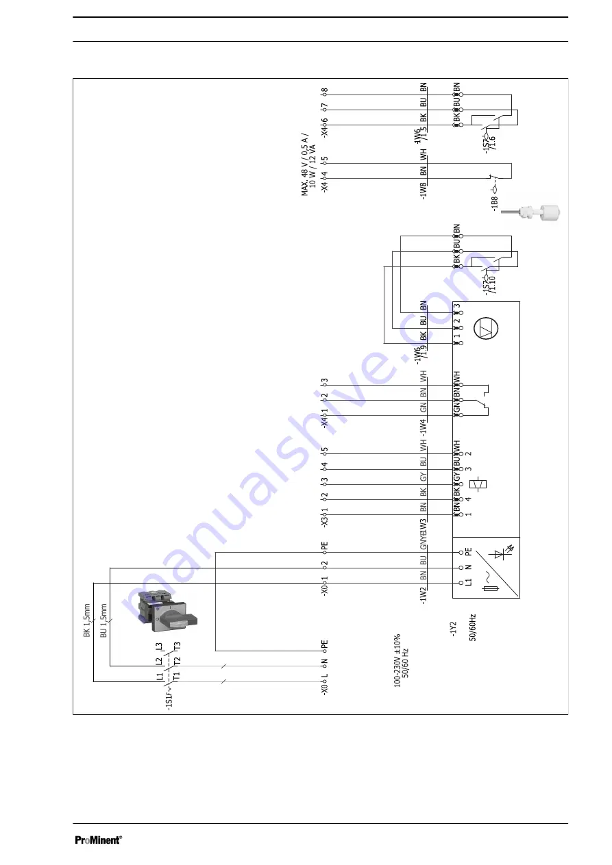 ProMinent DULCODOS DSWb S110 Assembly And Operating Instructions Manual Download Page 47