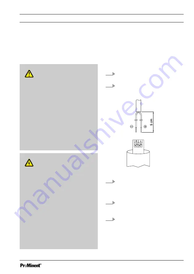 ProMinent DULCOTEST CLO 1 Operating Manual Download Page 21