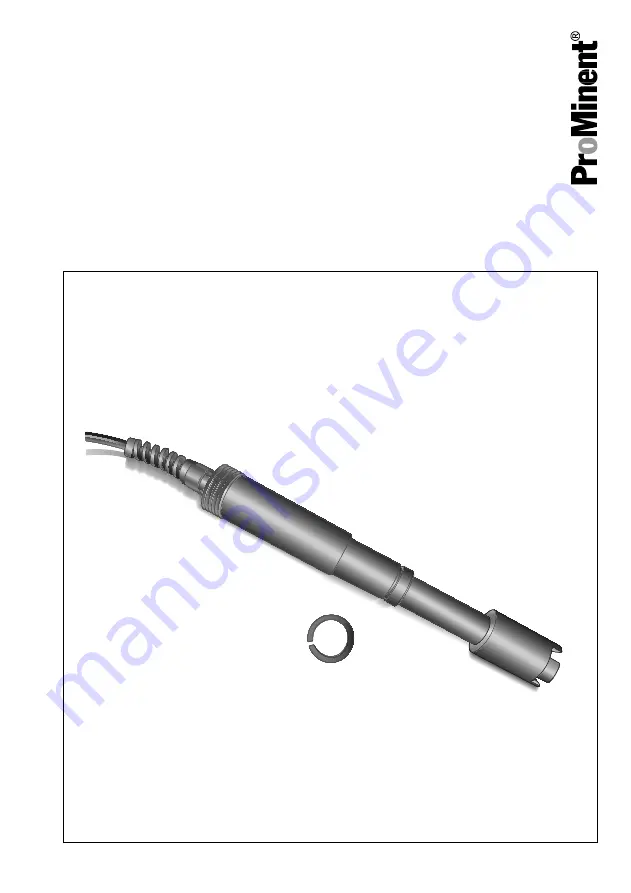 ProMinent DULCOTEST DO 3-mA-20 ppm Assembly And Operating Instructions Manual Download Page 1