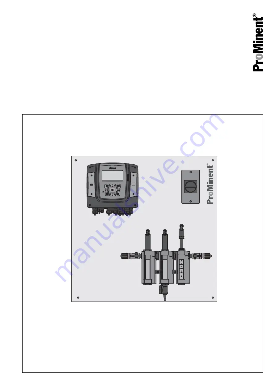 ProMinent DULCOTROL DWCa Assembly And Operating Instructions Manual Download Page 1