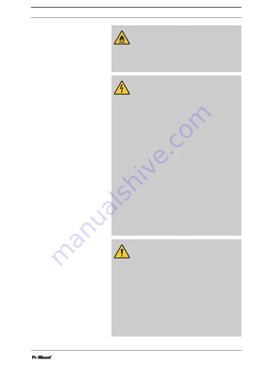 ProMinent DULCOTROL DWCa Assembly And Operating Instructions Manual Download Page 11