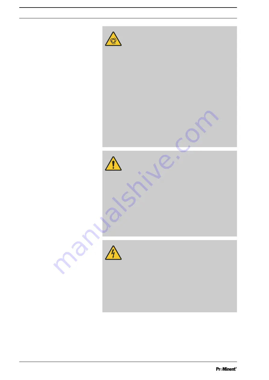 ProMinent DULCOTROL DWCa Assembly And Operating Instructions Manual Download Page 12