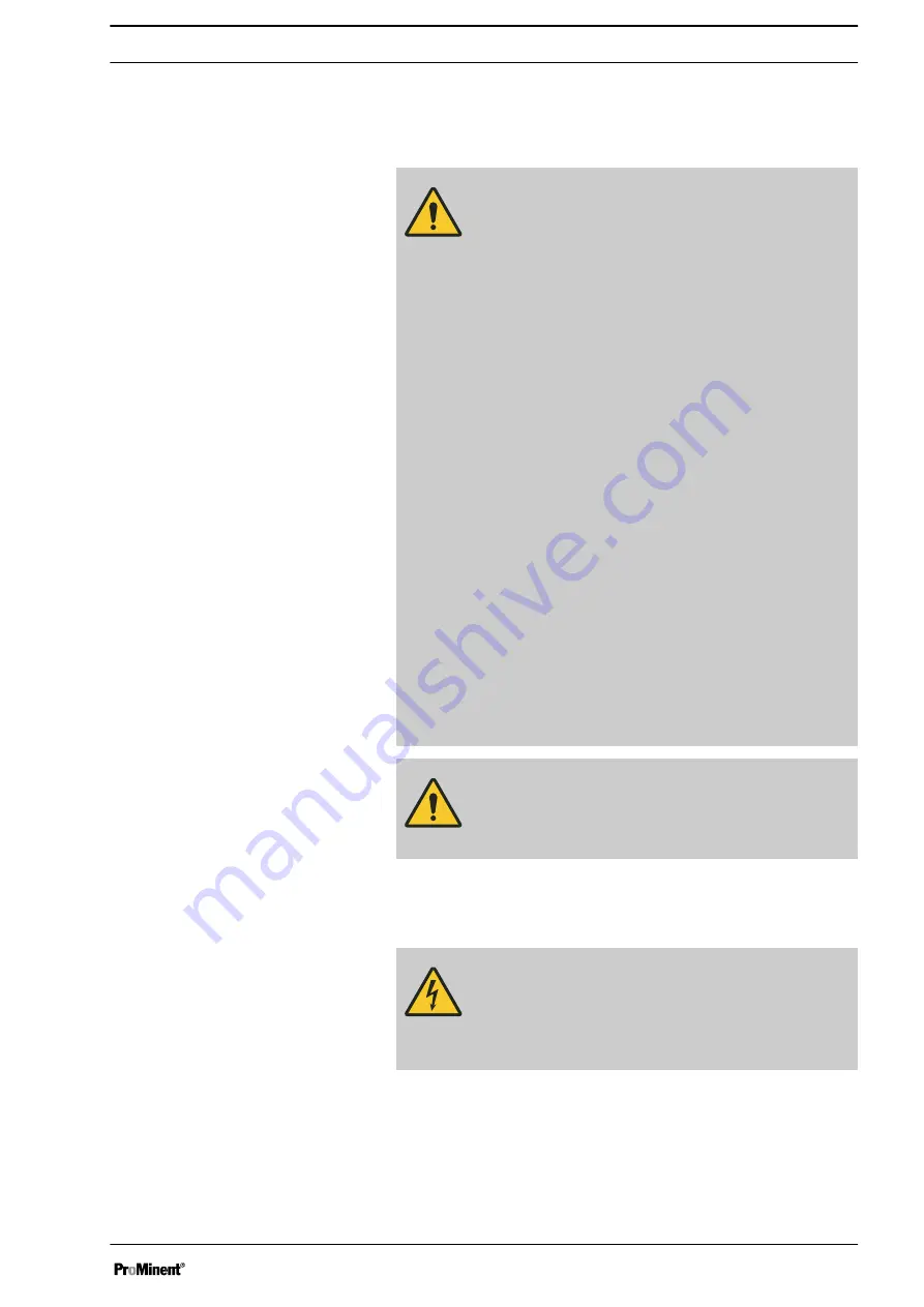 ProMinent DULCOTROL DWCa Assembly And Operating Instructions Manual Download Page 25