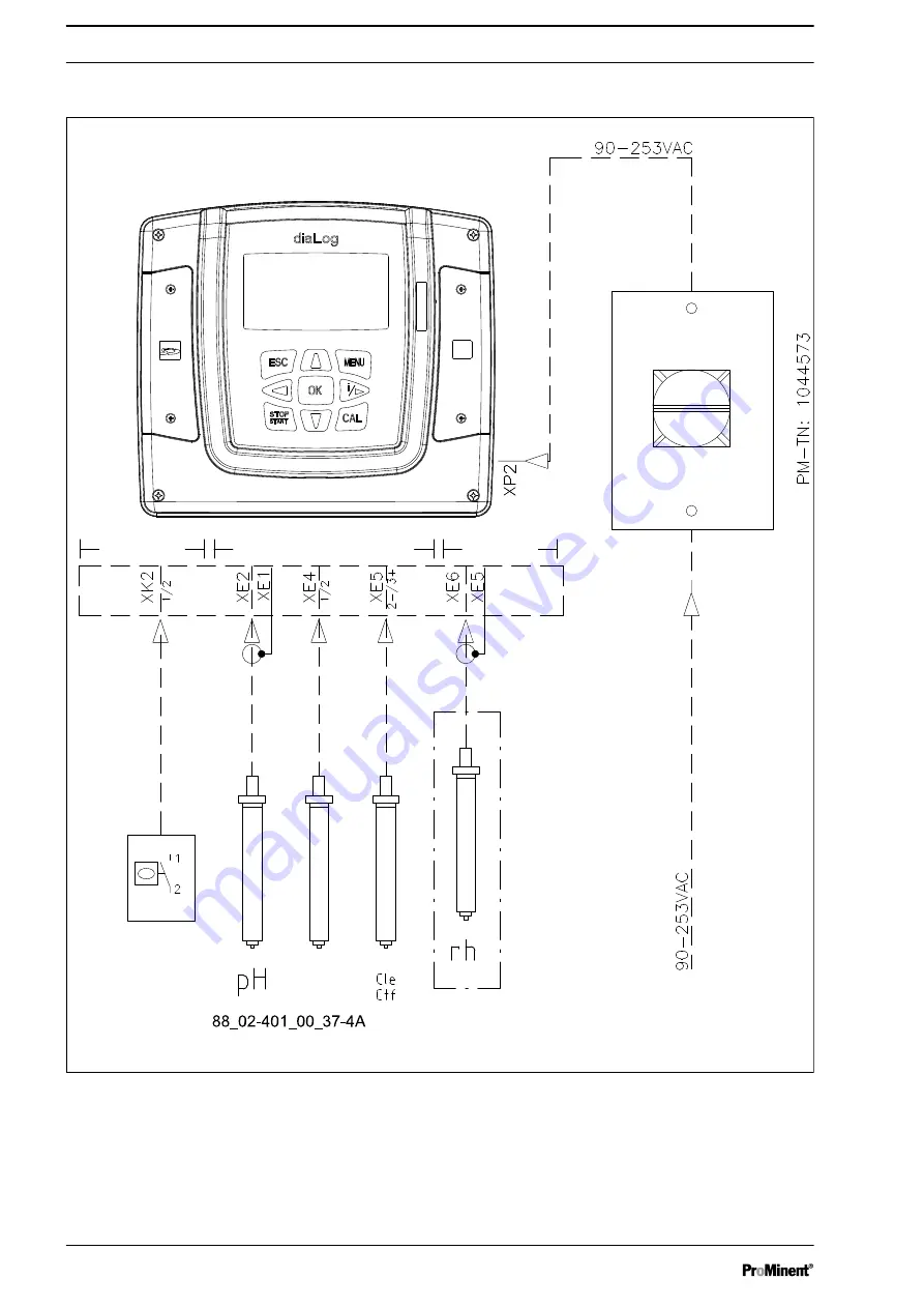 ProMinent DULCOTROL DWCa Assembly And Operating Instructions Manual Download Page 42