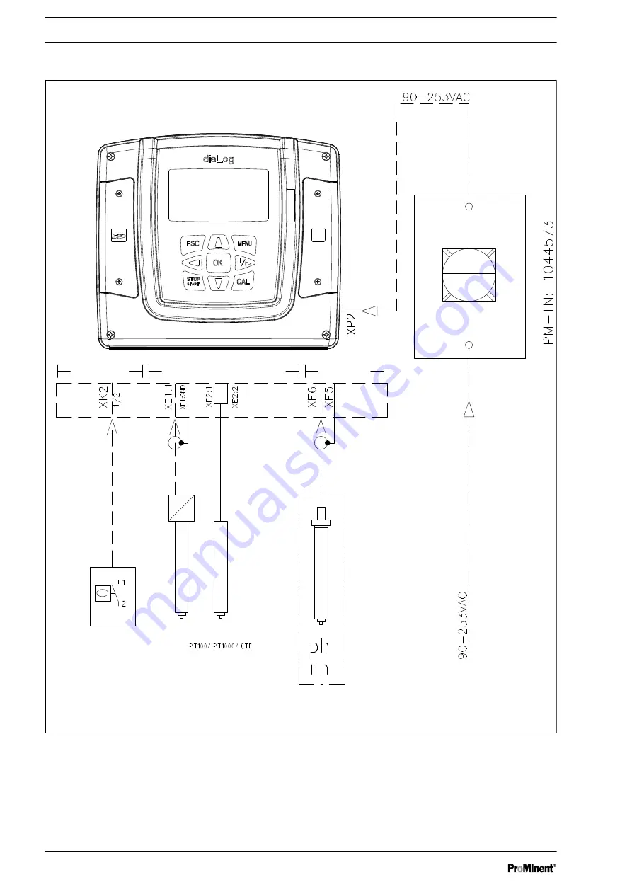 ProMinent DULCOTROL DWCa Assembly And Operating Instructions Manual Download Page 44